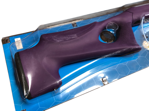 Schaft Ruger 10-22 Overmolded Tactical Thumbhole Soft Rubber .920 Barrell Channel purble